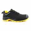 Steel toe safety shoes for logistics with oil-resistant PU sole