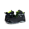 Dual Density PU Sole Construction Work Safety Shoes with Anti Skid Rubber Sole and Steel Toe Safety Boots