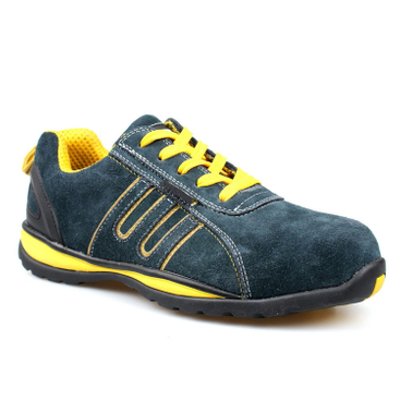 Professional Classic Style Suede Leather Safety Shoes Factory Men Work Steel Toe Safety Footwear