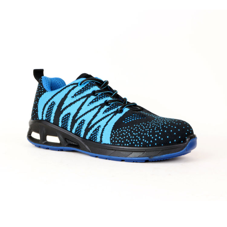 Men Steel Toe Brand Safety Shoes Lightweight Breathable Anti-smashing Reflective Protective Work Safety Shoes