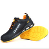 Composite Toe Cow Nubuck Leather Safety Shoes Work Industrial Boot with Pop-corn Insert