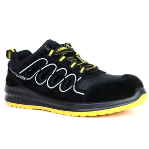 Modern Design Breathable Mesh Lining Safety Shoes Anti-Puncture Construction Work Safety Shoes with PU Sole for Men Workers