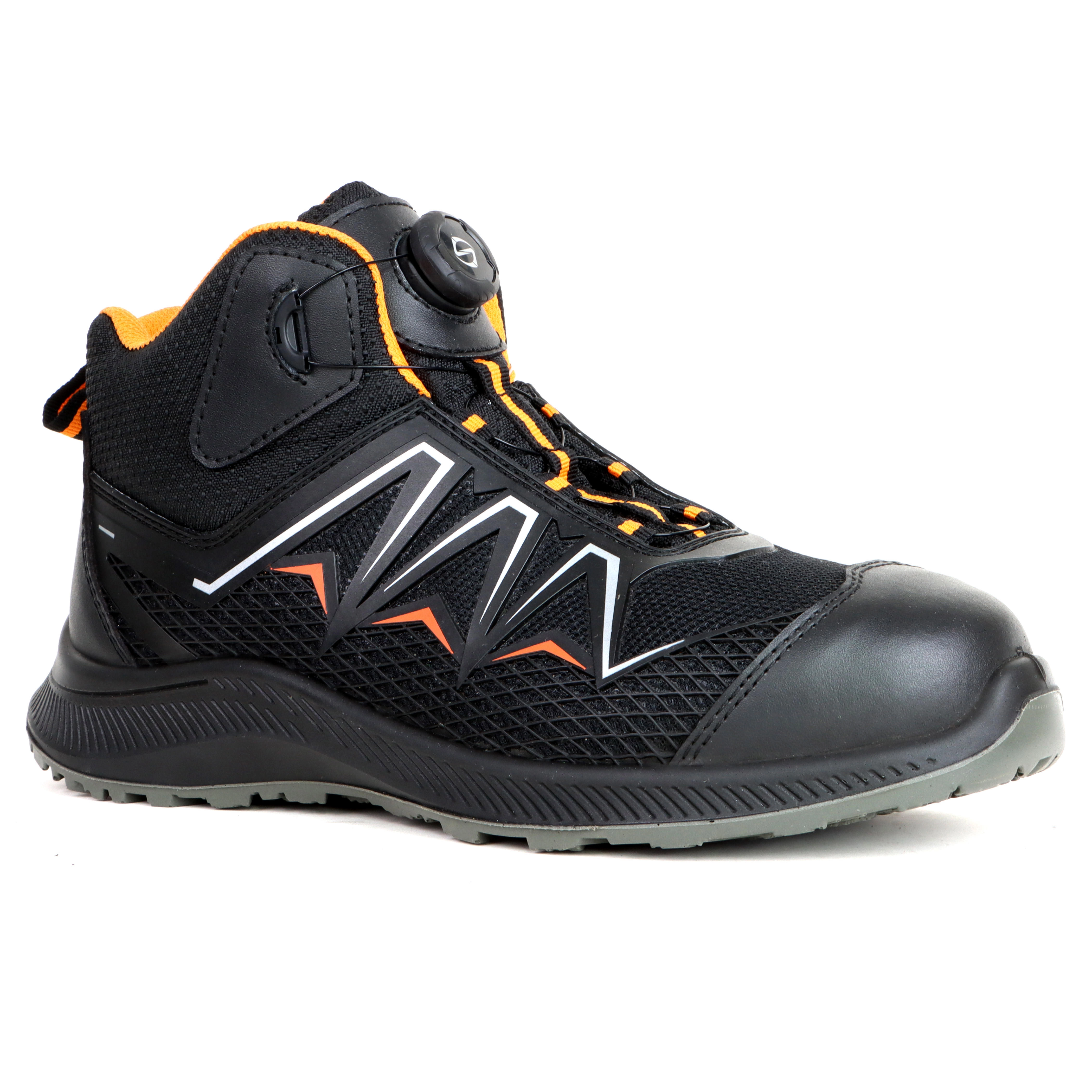 Factory Cheap Price Light Weight Safty Work Shoes Mesh Breathable Garden Safety Shoes Kpu Upper Safety Shoes