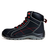 Work Protection Chef Shoes Leather Anti-slip Anti-smashing Sole Waterproof Oil Resistant Safety Shoes for Men