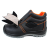 Mid Cut Steel Toe Anti-smashing Industrial Work Shoe Men Safety Shoes Pu Sole Anti Puncture Welding Safety Shoes