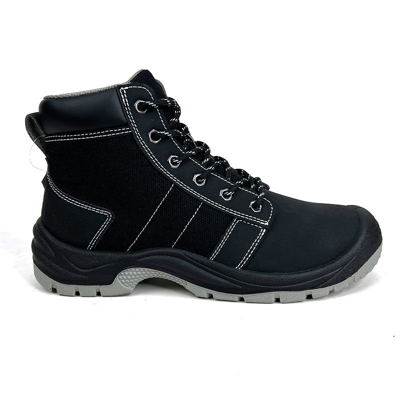 Customized Construction Site Men Steel Toe Footwear Anti-smashing Miner Heavy Duty Work Safety Shoes