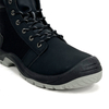 Customized Leather Mens Black Safety Work Shoes Waterproof Non Slip Boot Footwear for Men