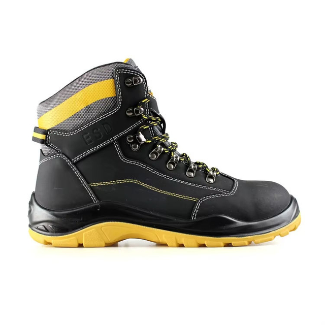Oem Steel Toe Industrial Safety Shoe Construction Protective Security Safty Work Shoe Men Climbing Boots