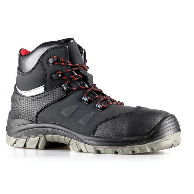 ESD Non-slip CE Certificated Protective Composite Toe Nubuck Leather Safety Footwear