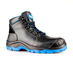 Heavy Industrial Hot Sale Safety Footwear Men Safety Shoes with Split Smooth Leather