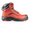 Steel Toe Full Grain Leather Industrial Safety Shoe Men's Construction Work Shoe
