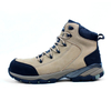 Hot Sale Breathable Gym Shoes Steel Toe Foot Protection Industrial Work Leather Safety Shoes