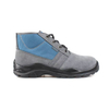 Factory Outlet Grey Suede Leather Non-slip Safety Shoes Pu Sole Men Safety Shoes S1P Standard Safety Shoes