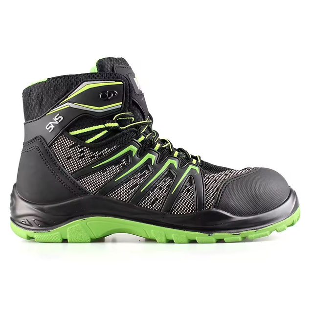 High Quality Hight Cut Nice Looking Fashinal Style Light Non Slip Steel Toe Safety Boots For Working