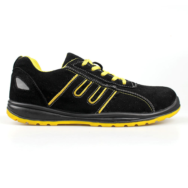 CE Certificated Hot Selling Good Quality Suede Leather Functional Safety Shoes Steel Toe Safety Shoes for Men