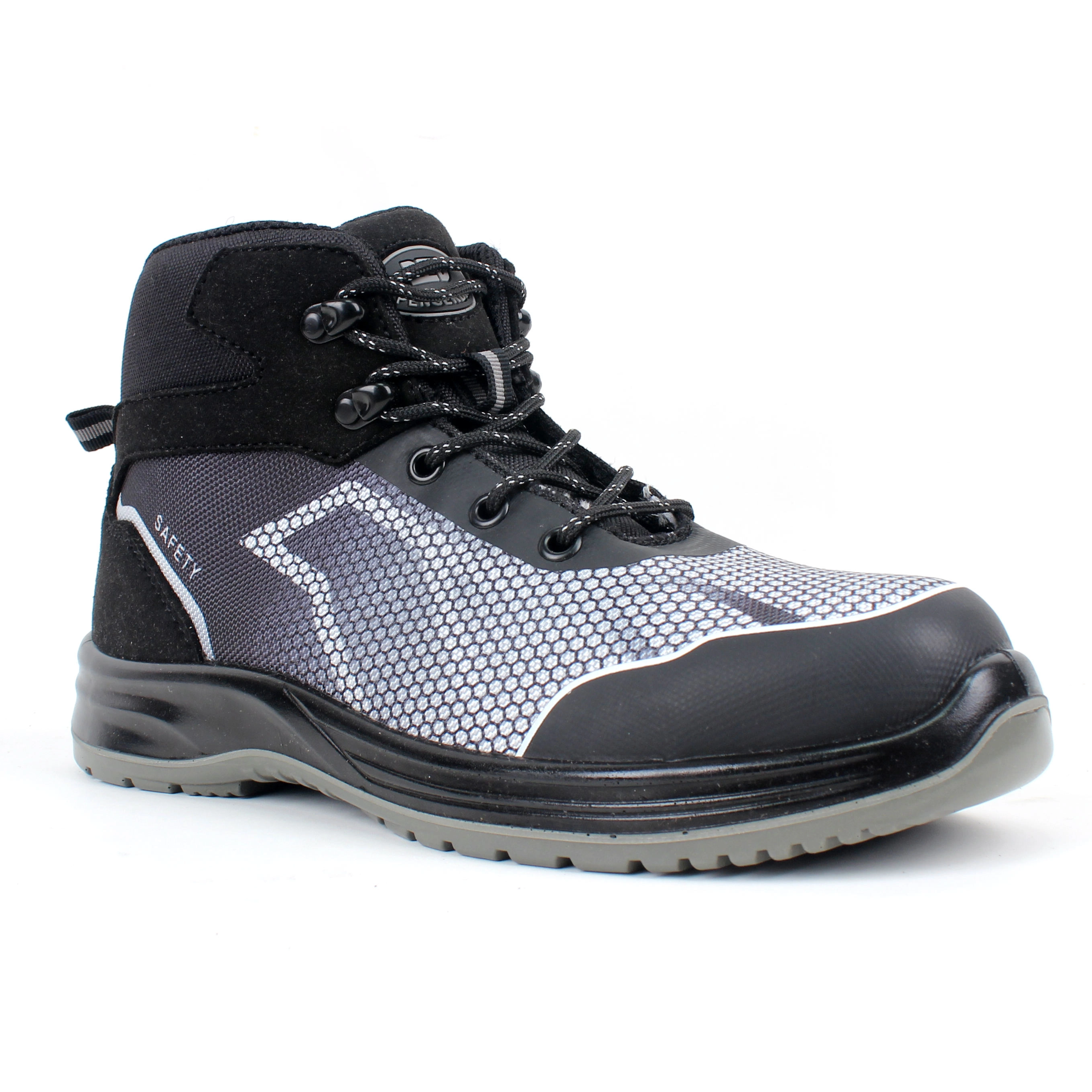 Factory Supply Discount Price Men Fashion Safety Shoes Steel Toe Work Mesh Sneakers Breathable Safety Shoes