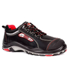 Wholesale Low Cut Ce Certified Split Nubuck Safety Shoes Rubber Sole Construction Site Safety Shoes Welder Safety Shoes