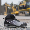 Factory Supply Discount Price Men Fashion Safety Shoes Steel Toe Work Mesh Sneakers Breathable Safety Shoes