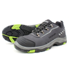 New Style Anti Static Construction Waterproof Pu Sole Split Smooth Leather Safety Shoes