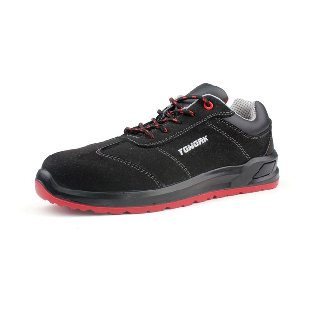 Breathable New Material Microfiber Suede LOW CUT Safety Shoes with S3 SR ESD Standard for Men