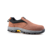 CE Certified Cow Suede Leather Casual Style Anti Smash Safety Shoes Work Shoes Safety Product with EVA/Rubber Sole