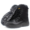Direct Factory Price Genuine Leather Mesh Harsh Environment Black Hiking Boots Pu Outsole Outdoor Climbing Safety Boot