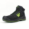 Factory Directly Supply Water Resistant Black KPU Anti-slip Anti-smash Work Shoes Steel Toe Safety Shoes Pu Sole Safety Shoes